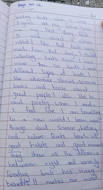 Assignment Handwritten English and Urdu