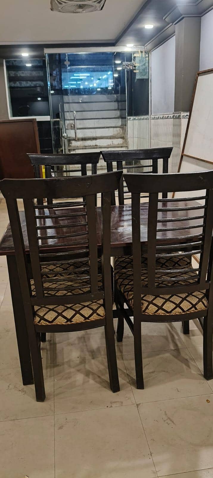 restaurant table and chairs set 2