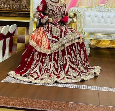 bridal lehanga Rajisthani