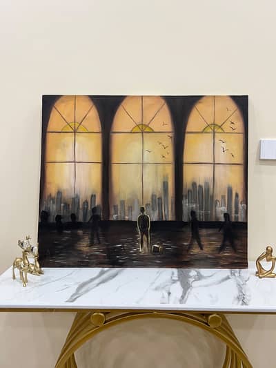 Hand made painting for home