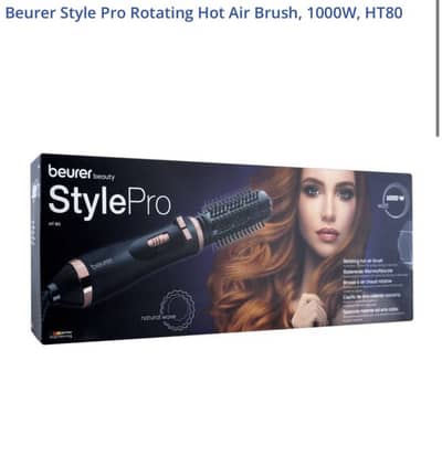 Beurer StylePro HT80 1000W Rotating Hot Air Brush – Like New