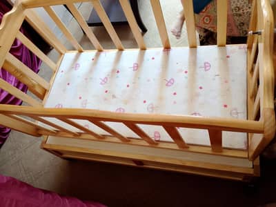 modern wooden baby cot