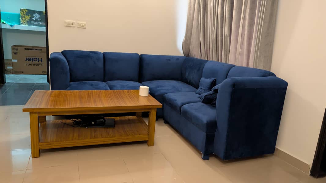 sofa set and table 0