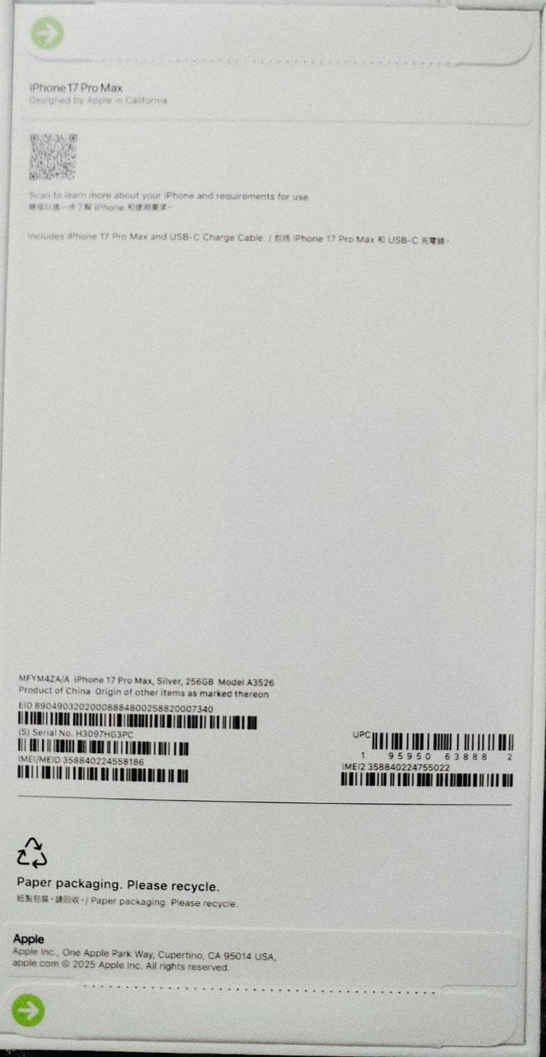 Apple iPhone 17 Pro Max 2