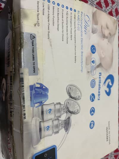 Electric breast pump /dual/ chargable/ imported