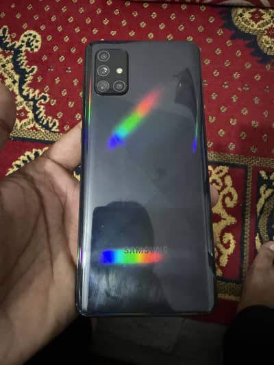 Samsung Mobile A71 8gb/128gb PTA Aproved Dual Sim Excellent condition