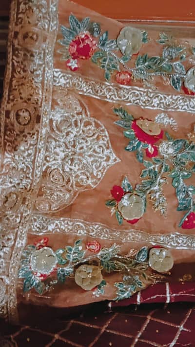 Tea Pink Embroidered 3pc