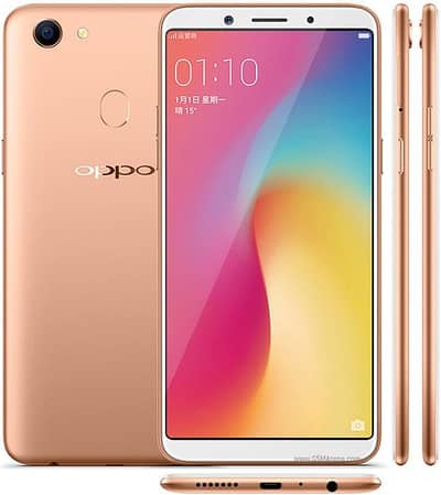 Oppo F5 4/32 with gold colour 32Mah bettry