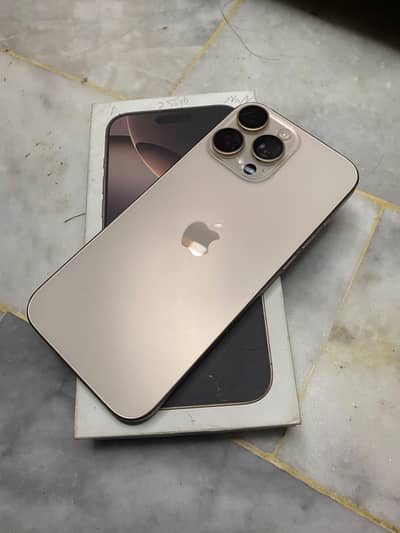 Apple iPhone 16 Pro Max 256GB Factory Unlocked With Box