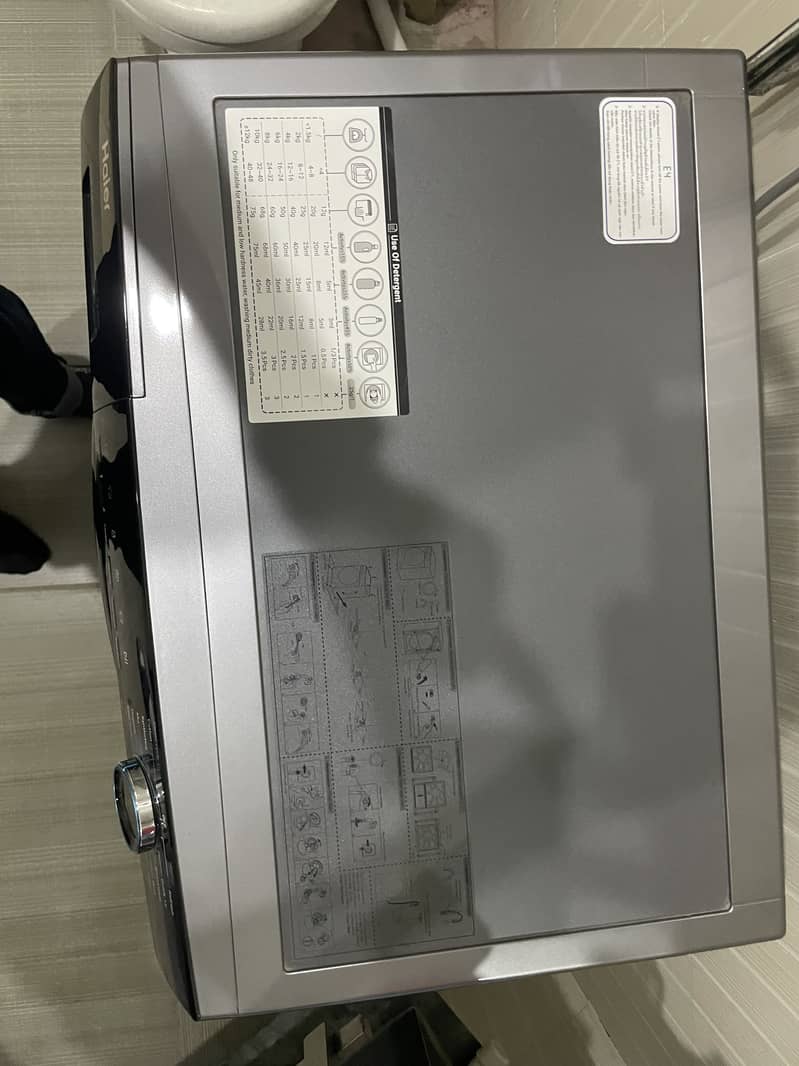 Fully automatic front loaded washing machine 1
