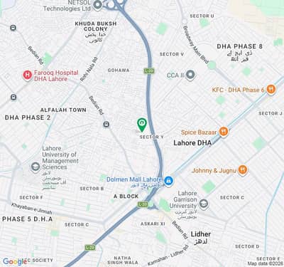 Premium Residential Plot for Sale in DHA Phase 8 Y Block Lahore