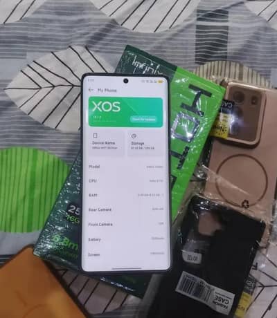 infinix hot 50 pro Plus 16/256 complete box all ok 10 by