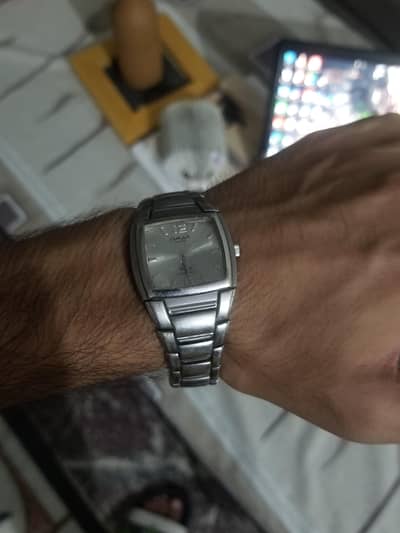 Omax Crystal Mens Waterproof Japanese MOVT Quartz