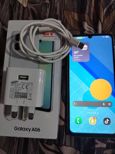 Samsung Mobile A06 128 GB 6 GB RAM sky blue