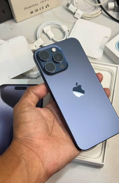 Apple iphone 15 Pro Max Official PTA Urgent Sale Connect What S App