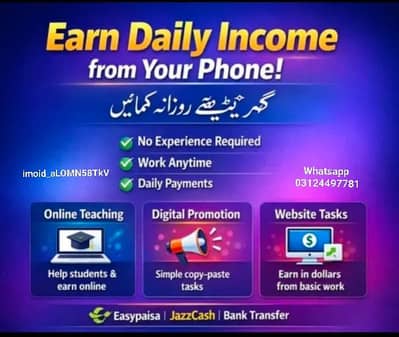 Online home based work