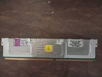 8 GB Ram DDR2 Fully Buffered Dim (coiled)