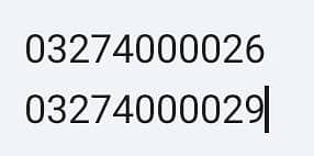 Golden Number Rs 15000