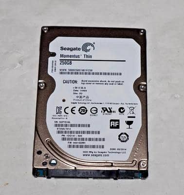 250 GB seagate Hard Disk Derive