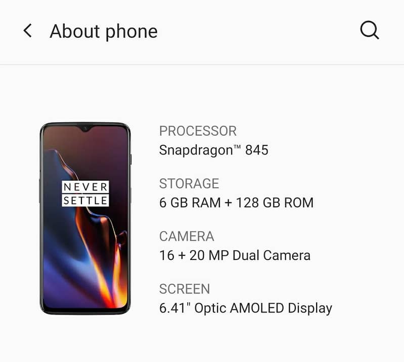 One Plus 6T 4