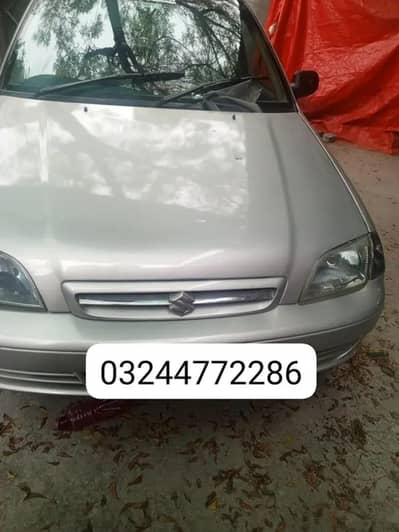 Suzuki cultus for rent  monthly base