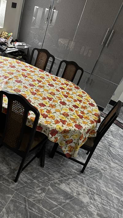 6 seater Dining table set .