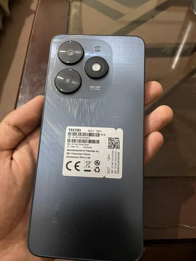Tecno Spark 20C, 128 gb rom, 8 gb ram (4+4) with box, pta approved