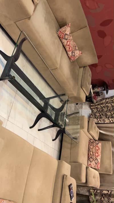 Original high quality self ready sofa set 10/10