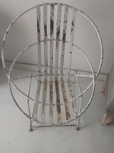 4 iron chair ( heavy weight)