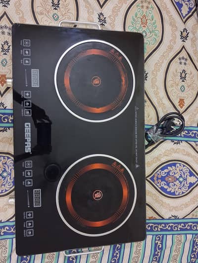 Geepas Double Burner Infrared