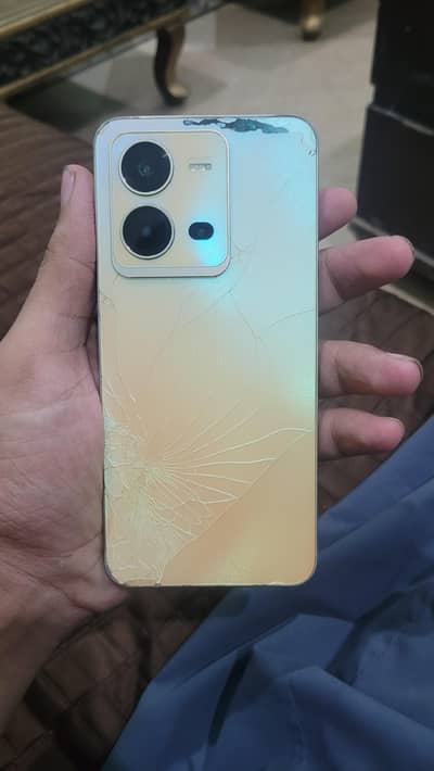 Vivo V25e 8gb Ram 128gb memory penal change back break box sath hy