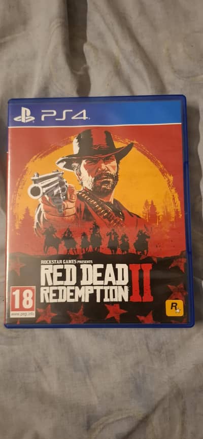 PS4 Games Red Dead Redemption 2 and Sleeping Dogs