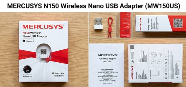Mercusys MW150US USB WiFi Adapter - Brand New