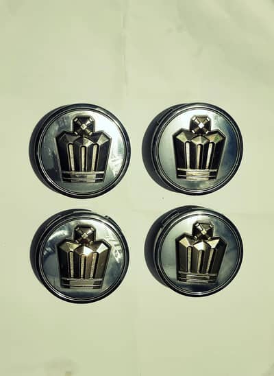 Toyota Crown Genuine Wheel Center Caps Set (4 Pcs) - Japanese Quality