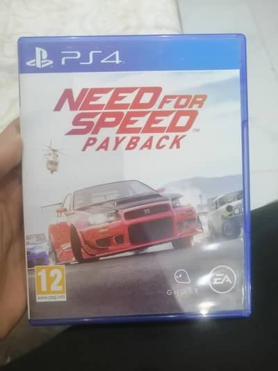 Need for speed.  Pay back