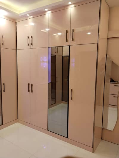 New harmari Order Noha Acrylic Wood Work | Modern Luxury Wall Design 