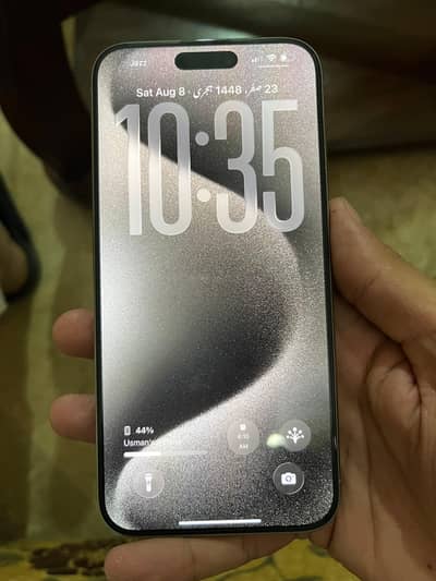 I phone 15 pro max dual physical PTA with box caple