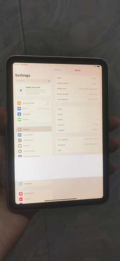 Apple iPad Mini 6th Generation 64GB | Display Line Issue | 20,000