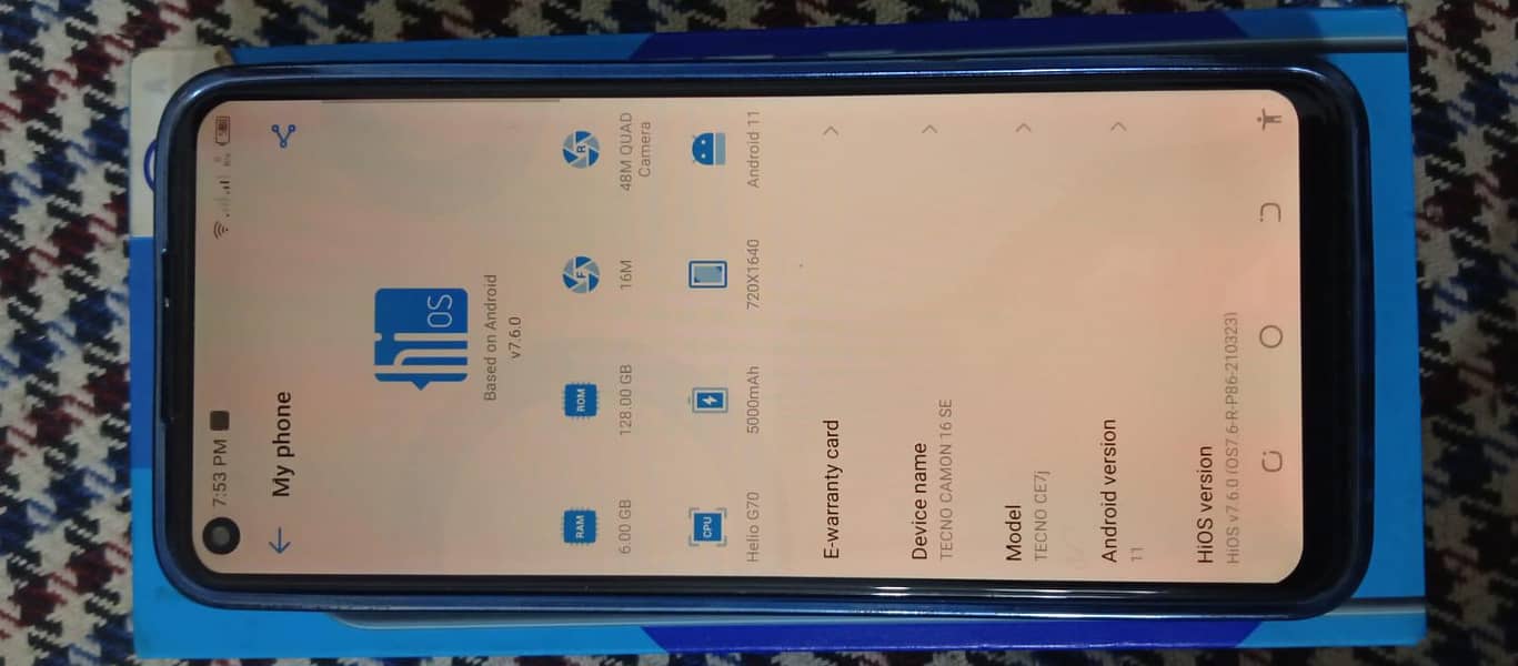 Tecno Spark 20C 6