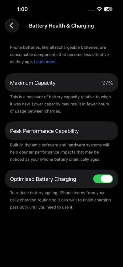 Iphone 14pro msg on what's app only