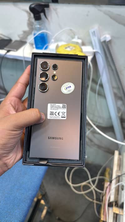 Samsung Mobile S24 Ultra 12 512GB official PTA
