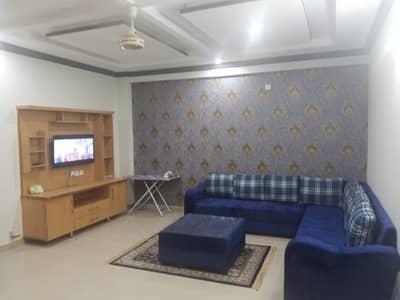 1bed fully luxury furnished appartment available for rent in bahria town phase 4 Civic centre well maintained building family
