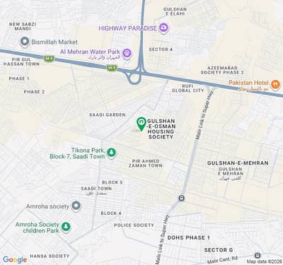 257 Square Yards Corner Plot For Sale Lease Extra Land Dues Clear