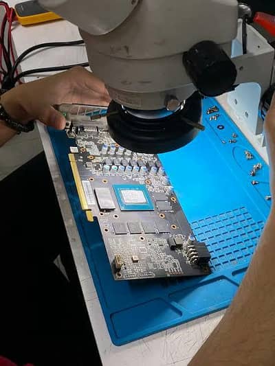 fualty graphics card repairing and buying all models RTX R9 GTX RX all