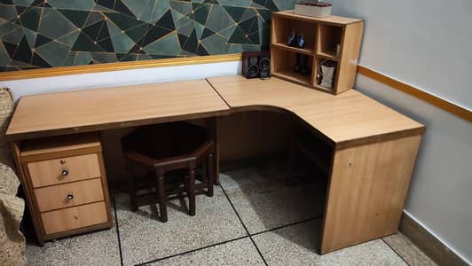 Office Table for Sale L-Shaped