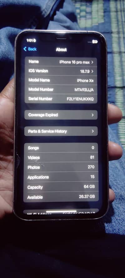 Apple iPhone XR convert into 16 pro original case