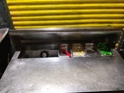 Fast Food freezer station