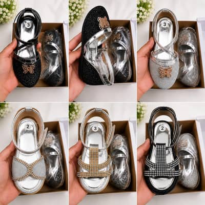 Kids Partywear Sandals | Girls Fancy Sandals | Wholesale & Bulk