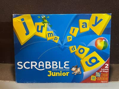  Scrabble Junior & Adult Word Game | Family Fun 