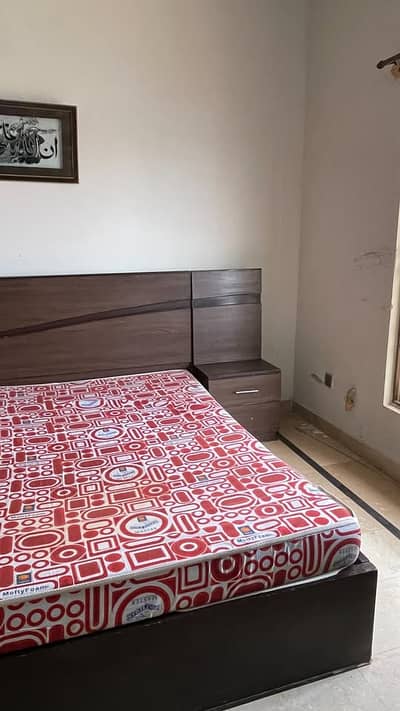 Wooden Double Bed with Dressing Table & Chairs Matching Set
